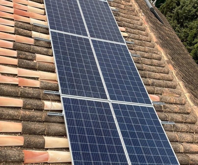 Instalación fotovoltaica doméstica en Pòrtol (Mallorca)